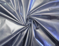 Ткань Таффета подкладочная Т190 55 гр/м2 фольгированная (сильвер)