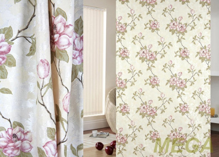 Ткани портьерные Печать Жаккард ERT LDP756-1/280 P Pech