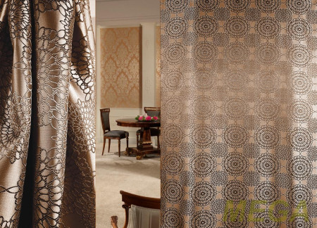 Ткани портьерные Однотон Жаккард ERT IZ14-V856/280 P Jak