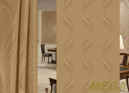 Ткани портьерные Однотон Жаккард GS 208-37/100