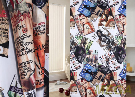 Ткани портьерные Печать Сатен WNT VOGUE/280 P Pech