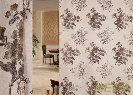 Ткани портьерные Рельеф Жаккард JL 6A21-1/280 PJak