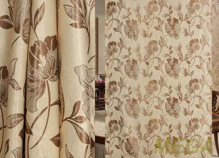 Ткани портьерные Жаккард Блэкаут ERT SBJ330-5/280 Bl