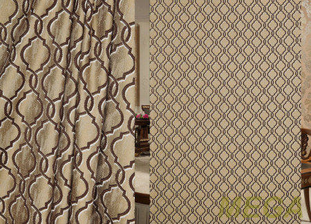 Ткани портьерные Многоцвет Жаккард GL 6517-19/280 PJac