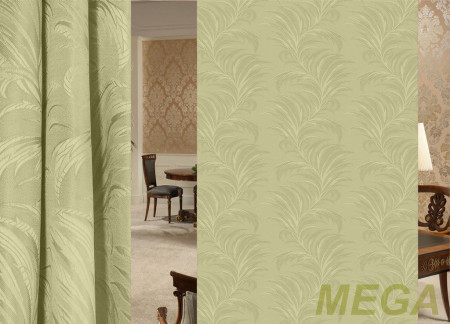 Ткани портьерные Однотон Жаккард ZG 249-38/155