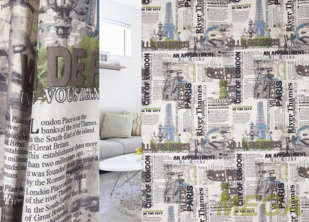 Ткани портьерные Печать HH ZXY1781-3/280 LPech