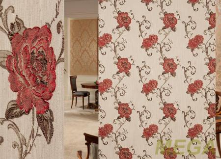 Ткани портьерные Многоцвет Жаккард GL 1605-9/280 PJac