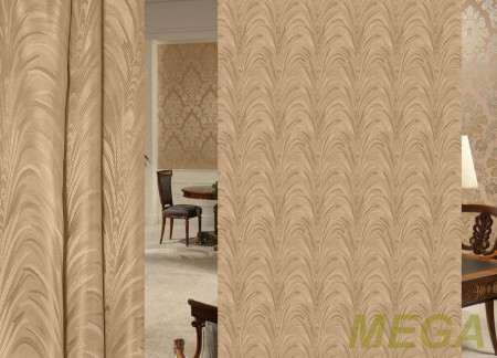 Ткани портьерные Однотон Жаккард ZG 217-03/155