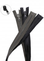 Молния трактор Т8 1 замок у/з бегунок перекидной LOGO 80см в Ижевске