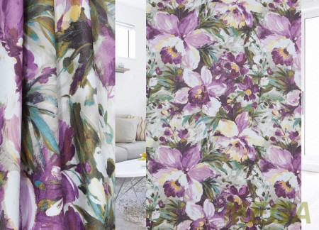 Ткани портьерные Печать Блэкаут TC PDX80132-3/280 BlPech