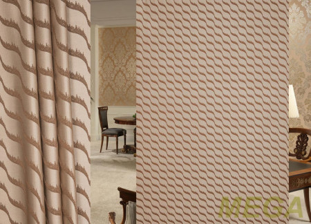 Ткани портьерные Многоцвет Жаккард AL F-3427-2502/300 PJac