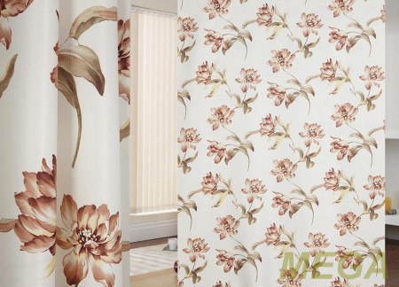 Ткани портьерные Печать Блэкаут ERT WBK3500-03/280 BLPech