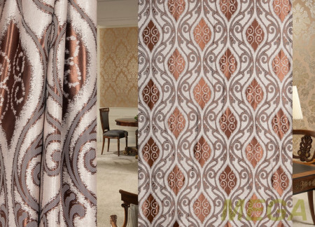 Ткани портьерные Жаккард Блэкаут JL BKJ-1466-23/280 Bl