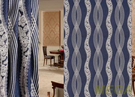 Ткани портьерные Многоцвет Жаккард HM HM15119-15/280 PJac