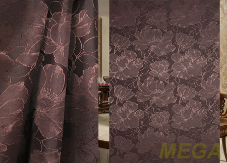 Ткани портьерные Однотон Жаккард ERT AND1327-17/150 P Jak