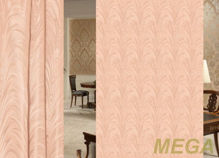 Ткани портьерные Однотон Жаккард ZG 217-29/155