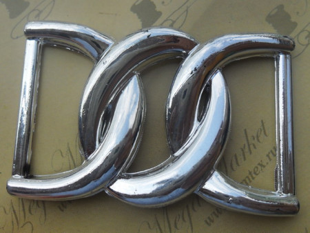 Пряжка металлизированная "ММ" в Ижевске