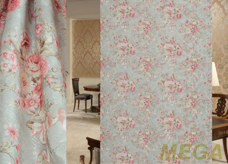 Ткани портьерные Печать Жаккард ERT DP3875-1/280 P Pech