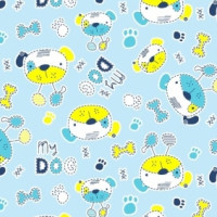 Полотно трикотажное Интерлок 30/1 набивной в Ижевске