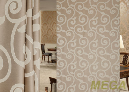 Ткани портьерные Рельеф Жаккард HXN HX8804-03/300 PJak