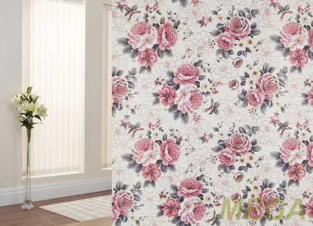 Ткани портьерные Печать Блэкаут ERT BK3072-02/280 BLPech