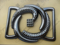 Пряжка металлизированная "ММ" в Ижевске