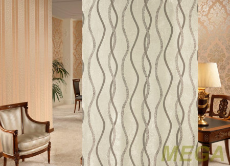 Ткани портьерные Жаккард Блэкаут HXN HF3312-6/280 BL