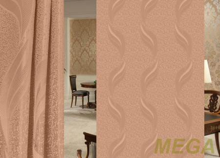 Ткани портьерные Однотон Жаккард GS 208-66/100