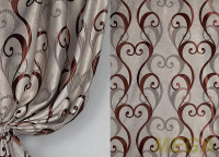 Ткани портьерные Жаккард Блэкаут FAN JYB-42-7/280 Bl