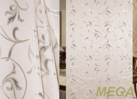 Ткани портьерные Рельеф Жаккард ZG 1007-117/150