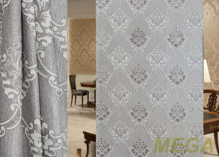 Ткани портьерные Однотон Жаккард HXN A0683-2/280 P Jak