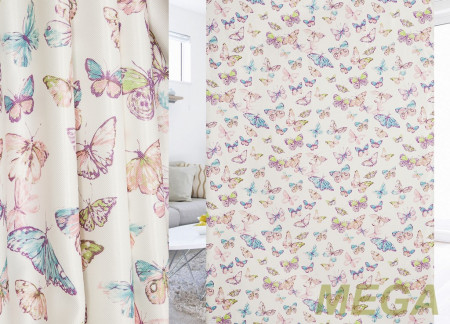 Ткани портьерные Печать Сатен HH ZXY2789-02/280 P Pech