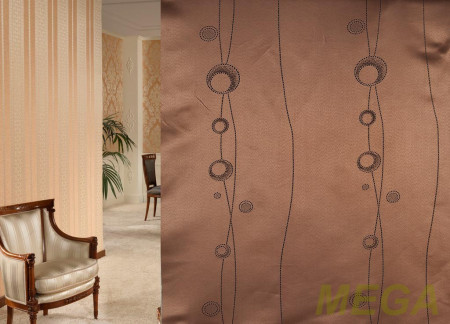 Ткани портьерные Рельеф Жаккард HXN HX3018-03/150 PJac