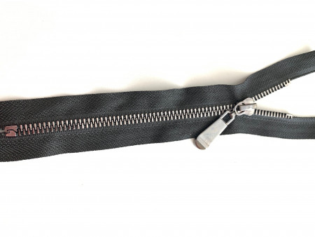 Молния трактор декоративный Т5 1 замок металлизированный зуб у/з 45см в Ижевске