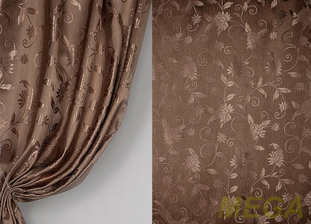 Ткани портьерные Однотон Жаккард GL FY1124-14/300 PJak