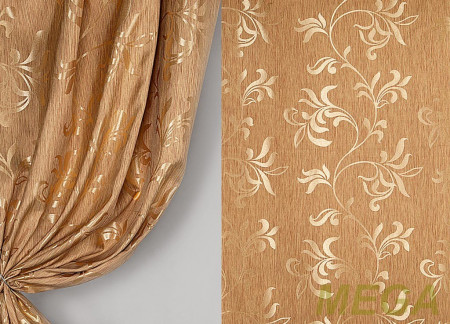 Ткани портьерные Однотон Жаккард GL FY1125-17/300 PJak