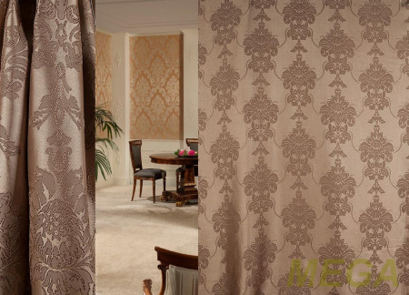 Ткани портьерные Однотон Жаккард ERT IZ11-V856/280 P Jak