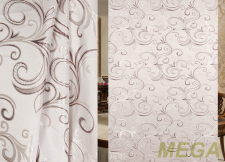 Ткани портьерные Рельеф Жаккард ZG 1006-115/150