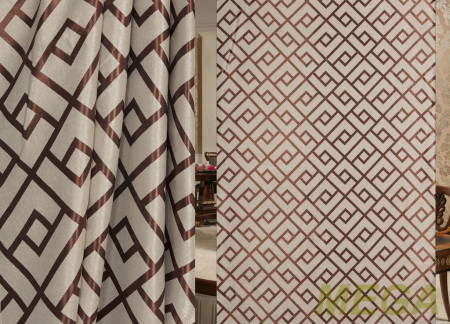 Ткани портьерные Жаккард Блэкаут JL BKJ-1319-23/280 Bl