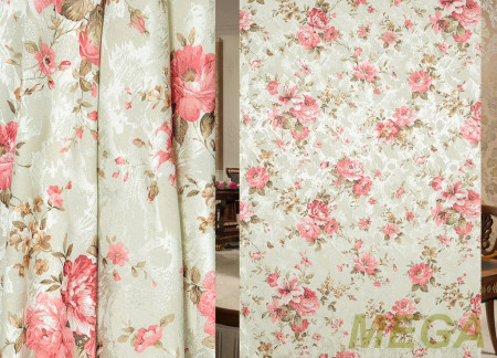 Ткани портьерные Печать Жаккард GL PP1136-2/150 P Pech