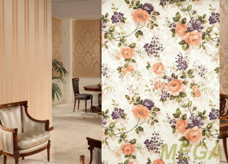 Ткани портьерные Печать Жаккард GL PP1060-3/150 P Pech