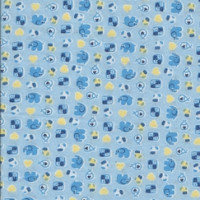 Полотно трикотажное Кулирка 30/1 набивная в рулоне  в Ижевске