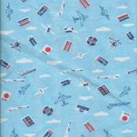 Полотно трикотажное Кулирка 30/1 набивная в рулоне  в Ижевске