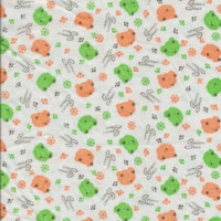 Полотно трикотажное Кулирка 30/1 набивная в рулоне  в Ижевске