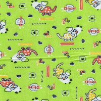 Полотно трикотажное Кулирка 30/1 набивная в рулоне  в Ижевске