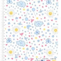 Полотно трикотажное Кулирка 30/1 набивная в рулоне  в Ижевске