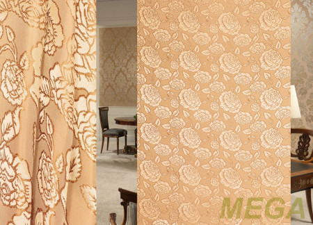 Ткани портьерные Однотон Жаккард MYX BRT918-05/150 P