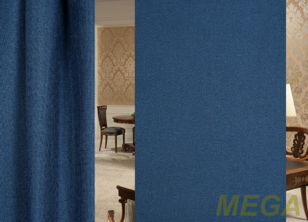 Ткани портьерные Однотон Блэкаут HT RUSTIK-14/280 L Bl