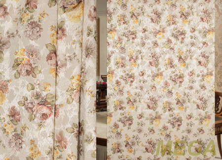 Ткани портьерные Печать Жаккард GL PP1135-1/150 P Pech