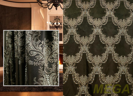 Ткани портьерные Многоцвет Жаккард WT 82570-col.A101/280 PJac